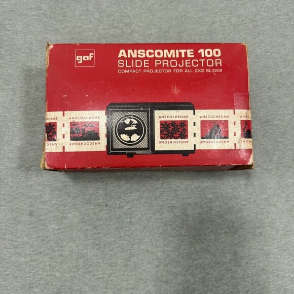 GAF Anscomite 100 Compact Slide Projector - Picture 1 of 6